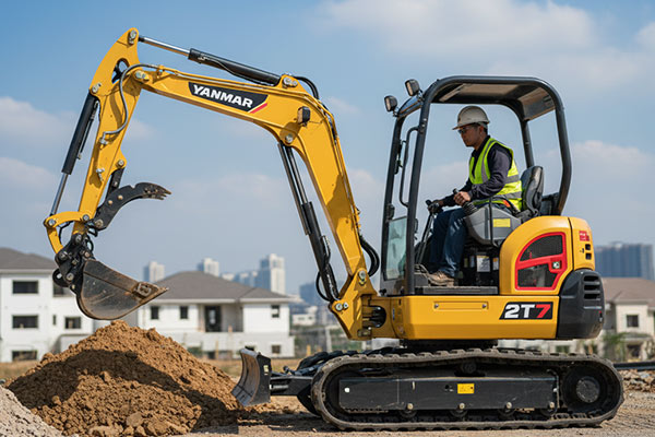 Mini Pelle sur Chenilles